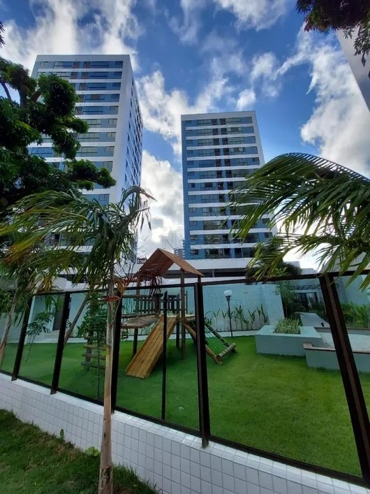 Área externa e playground